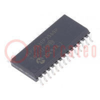 IC: microcontroller dsPIC; 256kB; 32kBSRAM; SO28; DSPIC; 1,27mm