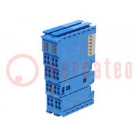 Module: digital input; IN: 4; 24x100x67.8mm; IN 1: voltage; IP20