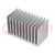 Heatsink: extruded; grilled; natural; L: 50mm; W: 100mm; H: 60mm; raw
