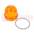 Cloche; orange; EB8001,EB8002
