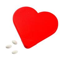 Artikelbild Distributeur de pastilles de menthe "Coeur", standard-rouge