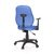 Kinder Bürostuhl / Drehstuhl KIDDY STYLE Stoff blau/schwarz hjh OFFICE