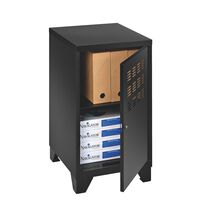 Ladeblok Color bureauhoogte 74 cm zwart