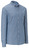 Herrenhemd Chambray Langarm; Kleidergröße 45/46; blau
