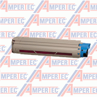 Ampertec Toner ersetzt Oki 43865722 magenta