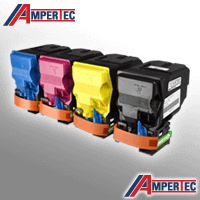 4 Ampertec Toner ersetzt Konica Minolta TNP-50 K C M Y 4-farbig