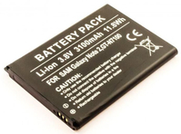 CoreParts MSPP4112 mobiltelefon alkatrész Akkumulátor Fekete