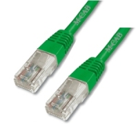 M-Cab CAT5e UTP, 2.0m kabel sieciowy Zielony 2 m U/UTP (UTP)