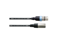 Cordial CCM 0.5 FM cable de audio 0,5 m XLR (3-pin) Negro