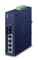 PLANET ISW-511TS15 Netzwerk-Switch Unmanaged L2 Fast Ethernet (10/100) Blau