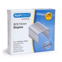 Rapesco 1239 tűzőkapocs Kapocs csomag 1000 kapocs