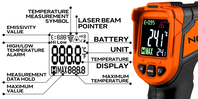 NEO tools 75-276 pirometr