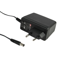 MEAN WELL GS15E-6P1J power adapter/inverter Universal 15 W Black