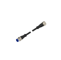 TE Connectivity 2273113-4 câble de capteur et d'actionneur M12 Noir
