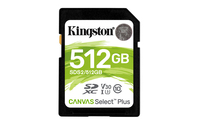 Kingston Technology Canvas Select Plus 512 GB SDXC UHS-I Class 10