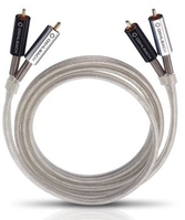 OEHLBACH Silver Express audio kabel 0,5 m 2 x RCA Zilver