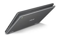 ASUS Chromebook C213NA-BU0035 ordenador portatil 29,5 cm (11.6") Pantalla táctil HD Intel® Celeron® N3350 4 GB 32 GB eMMC Wi-Fi 5 (802.11ac) ChromeOS Gris