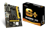 Biostar B450MH carte mère AMD B450 Emplacement AM4 micro ATX