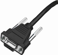 Honeywell RS232-DB9F 2.9m seriële kabel Zwart 2,9 m RD-232 DB9