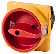 Eaton TM-1-8291/E/SVB interruptor eléctrico Interruptor de palanca acodillada 2P Rojo, Amarillo