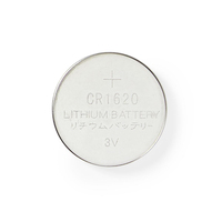 Nedis BALCR16205BL huishoudelijke batterij Wegwerpbatterij CR1620 Lithium