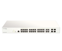 D-Link DBS-2000-28MP łącza sieciowe Zarządzany L2 Gigabit Ethernet (10/100/1000) Szary