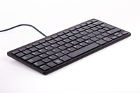 Raspberry Pi SC0198 keyboard USB QWERTZ German Black, Grey