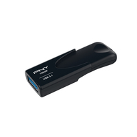 PNY Attache 4 USB-Stick 128 GB USB Typ-A 3.2 Gen 1 (3.1 Gen 1) Schwarz