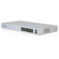 Ubiquiti Networks UniFi US-16-150W Managed L2 Gigabit Ethernet (10/100/1000) Power over Ethernet (PoE) 1U White