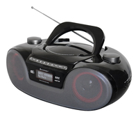Soundmaster SCD8300SW przenośny system stereo Cyfrowy 12 W DAB+ Czarny Odtwarzacz mp3