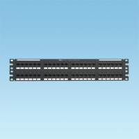 Panduit 48-port , NetKey, Category 5e, patch panel 2U