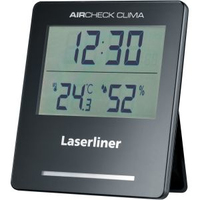 Laserliner AirCheck Clima Beltéri Elektronikus higrométer Fekete