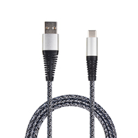 2GO 795953 kabel USB 1 m USB 3.2 Gen 1 (3.1 Gen 1) USB B USB C Srebrny