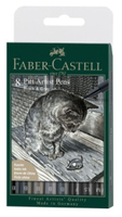 Faber-Castell 167171 viltstift Zwart, Grijs 1 stuk(s)
