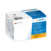 HERMA 4341 etiqueta para dirección Blanco