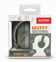 Alpine Muffy Kids Wiederverwendbarer Ohrstöpsel Grün