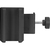 InLine Table leg clamp for socket strip, screw clamp, black