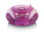 Lenco SCD-37 Digitaal FM Roze MP3 afspelen