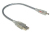 Cables Direct 0.3m USB/3.5mm DC Silver, Transparent USB A