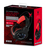 Varr VH6010B auricular y casco Auriculares Alámbrico Diadema Juego Negro, Rojo