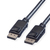 ROLINE 11.04.5980 DisplayPort kabel 1 m Zwart