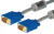 Tecline S-VGA MM 50m VGA-Kabel VGA (D-Sub) Blau, Grau