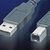 ROLINE USB 2.0 cable 4.5m, type A - B cavo USB 4,5 m Nero