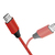LogiLink CU0151 USB cable 0.3 m USB 2.0 USB A Micro-USB B Red