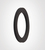 Hellermann Tyton 166-50500 wig, afstandsstuk & sluitring Platte ring Chloropreenrubber (CR) 100 stuk(s)