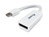 Equip 133440 adapter kablowy 0,15 m Mini DisplayPort DisplayPort Biały