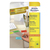 Avery L6041-20 etykiet do nadruku Żółty Samoprzylepne etykiety do drukowania