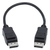 Tripp Lite P580-001-V4 DisplayPort 1.4 Cable with Latching Connectors, 8K (M/M), Black, 1 ft. (0.31 m)