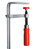 BESSEY GTR12 klem 12 cm Rood, Roestvrijstaal