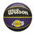 Wilson WTB1300XBLAL Basketball-Ball Innen & Außen Schwarz, Violett, Weiß, Gelb